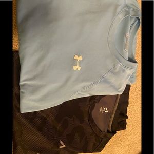 NOT AVAILABLE Two short sleeve T-shirts adult small, plus bonus Claiborne